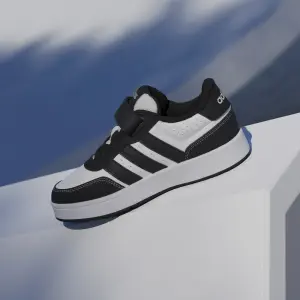 Laced sneakers with velcro fastener for kids adidas Breakbase image-4