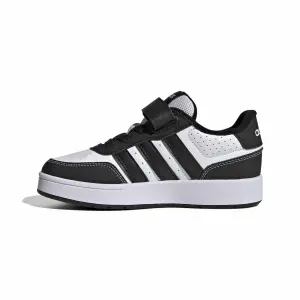 Laced sneakers with velcro fastener for kids adidas Breakbase image-3