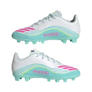 Children's Football boots adidas F50 Messi Club FG/MG image-4