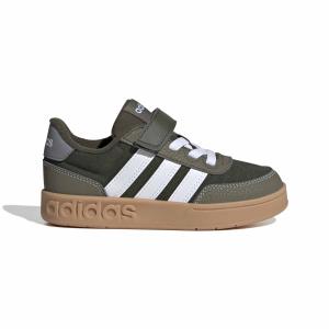 Ténis com atacadores e fecho de velcro para criança adidas Breakbase image-0