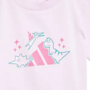 T-shirt bébé fille adidas Adiraptor Graphic image-4