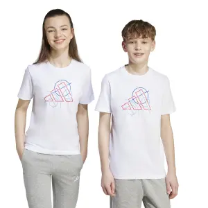 T-shirt de criança adidas Tech Outline Graphic image-2