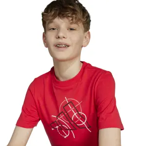 Camiseta infantil adidas Tech Outline Graphic image-6