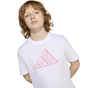 Kid's T-shirt adidas Graffiti Graphic image-4