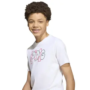 Kid's T-shirt adidas Graffiti Graphic image-4