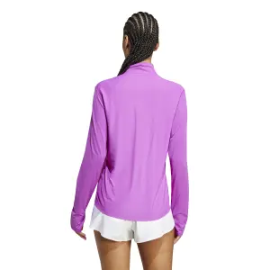 Half zip træningstrøje til kvinder adidas Own the Run image-2