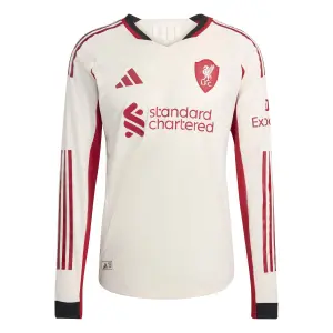 Camisa de visitante de manga larga auténtica del Liverpool FC 2025/26 image-0