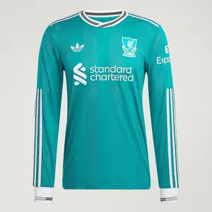 Liverpool FC Long Sleeve Third Shirt AUL 2025/26