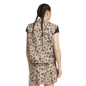 Veste femme adidas Animal Print Woven 3 stripes image-4