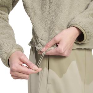 Pile da donna con 1/2 zip adidas City Tech High Pile image-5