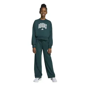 Girl's Trousers adidas Pantalon typographique universitaire basic saisonnier pour enfants image-2