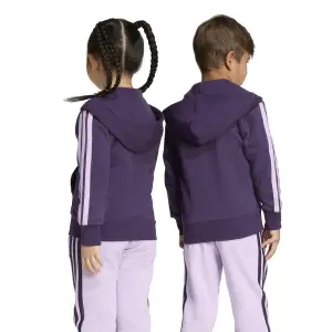 Sudadera con capucha y cremallera infantil adidas Essentials image-6