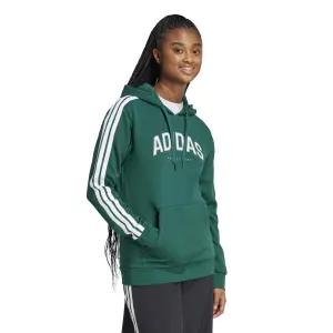 Women's hooded sweatshirt adidas Lounge Soft Side Graphic image-2