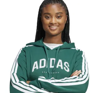Women's hooded sweatshirt adidas Lounge Soft Side Graphic image-4