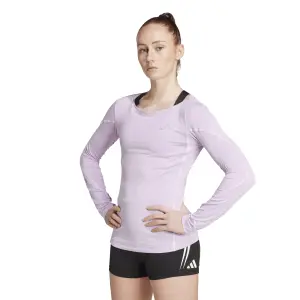Women's long sleeve T-shirt adidas Adizero BTN image-1