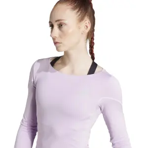 Women's long sleeve T-shirt adidas Adizero BTN image-4