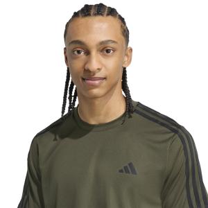 T-shirt met 3-Stripes banden adidas Train Essentials image-4
