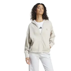 Felpa con cerniera a cappuccio da donna adidas ALL SZN image-2