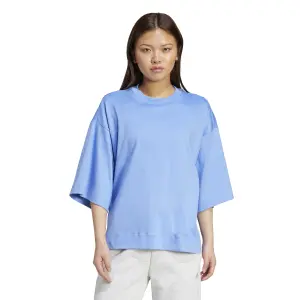 Dames-T-shirt oversized adidas Soft Lux image-1