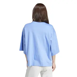 Dames-T-shirt oversized adidas Soft Lux image-3