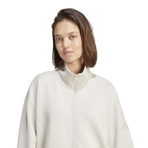 Felpa con cerniera da donna adidas Soft Lux image-5