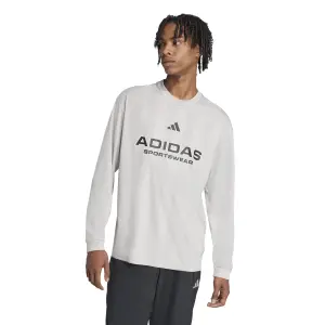 Camiseta manga larga adidas Jacquard image-1