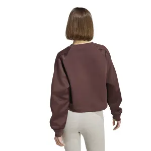 Sweatshirt med 3 ränder för kvinnor adidas Stadium Crew 3 stripes image-2