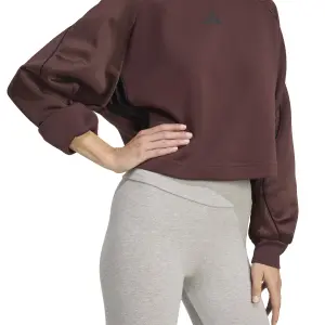 Sweatshirt med 3 ränder för kvinnor adidas Stadium Crew 3 stripes image-5