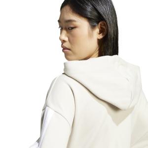 Felpa con cerniera a cappuccio da donna adidas Essentials 3-Stripes image-5