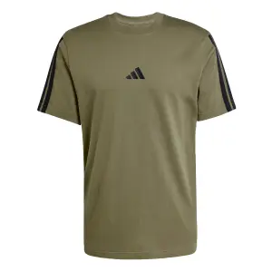Camiseta de punto simple adidas Essentials 3-Stripes image-0