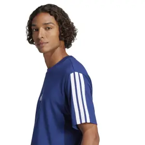 Einfaches Jersey-T-Shirt adidas Essentials 3-Stripes image-5