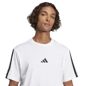 Einfaches Jersey-T-Shirt adidas Essentials 3-Stripes image-4