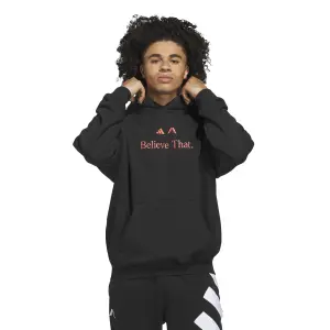 Hooded sweatshirt adidas Anthony Edwwards Believe That image-1