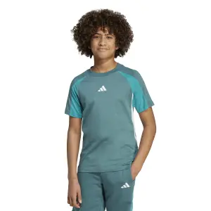 T-shirt per bambini adidas Seasonal Essentials Colorblock image-1