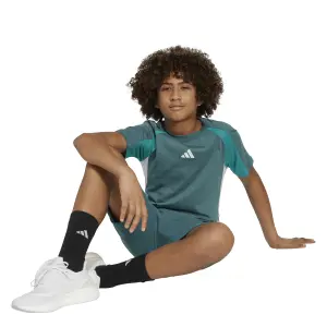 T-shirt per bambini adidas Seasonal Essentials Colorblock image-4