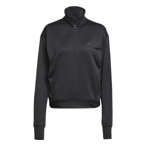 Women's 1/4 zip hooded sweatshirt adidas Game & Go Workout image-0