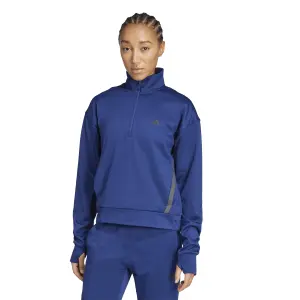 Sudadera con capucha y cremallera de 1/4 adidas Game & Go image-1
