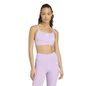 Damen-Sport-BH adidas Aeroreact 3 stripes image-2