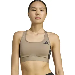 Sports bra adidas Powerreact 3 stripes image-4