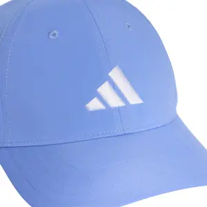 Embroidered logo baseball cap adidas New image-1