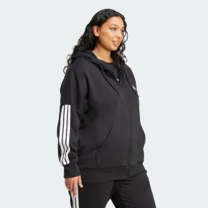 Women's full-zip hoodie adidas Essentials 3 Stripes image-1