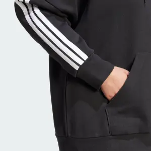 Women's full-zip hoodie adidas Essentials 3 Stripes image-5