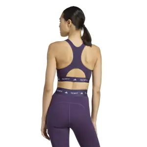 Women's high-neck bra adidas Techfit image-4
