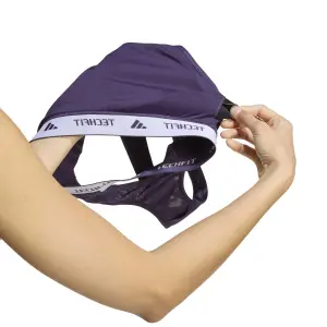 Women's high-neck bra adidas Techfit image-6