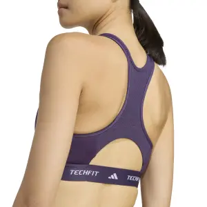 Women's high-neck bra adidas Techfit image-5