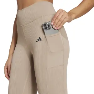 Legging 7/8 para mujer adidas Optime Rib image-5