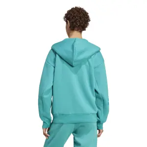 Women's zip-up hoodie with 3 stripes adidas future icons image-2