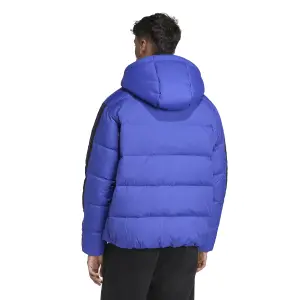 Jakke med hætte adidas Essentials 3-Stripes image-3