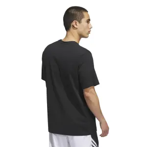 Basketball-t-shirt med tryck adidas image-3