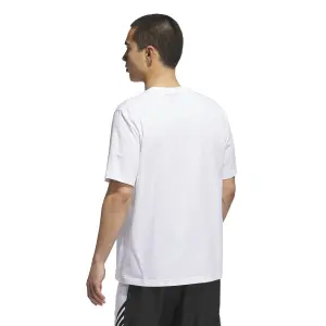 Basketball-t-shirt med tryck adidas image-3